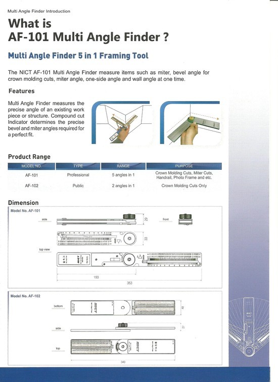 Multi Angle Finder(Professional)(id7254646) Product details View