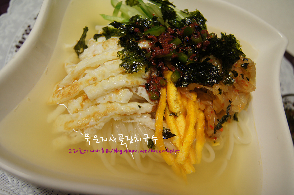 시골국수 이미지