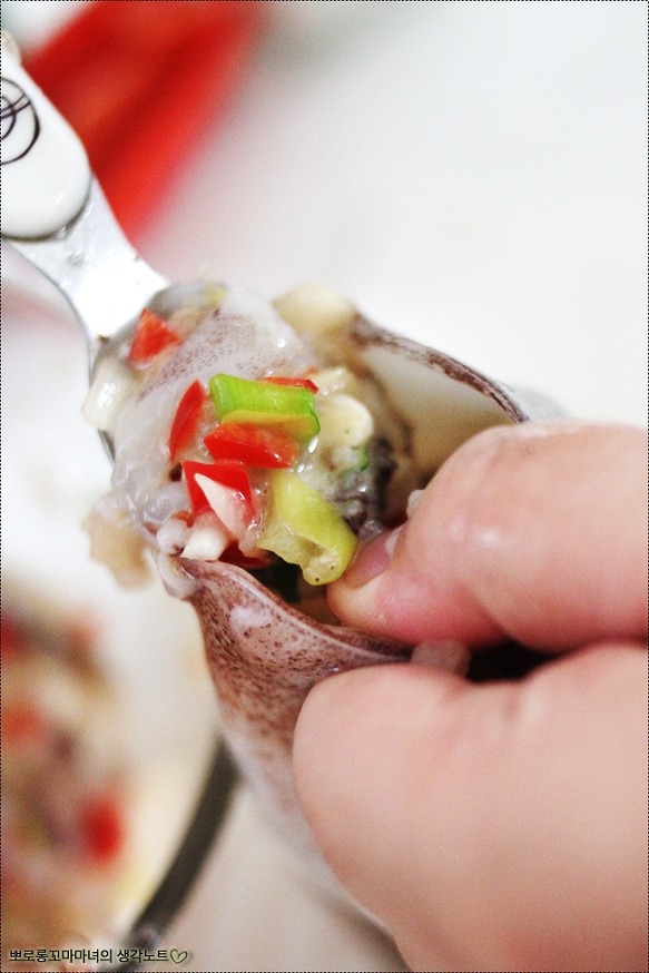 맛있는 오징어 순대 만드는 법