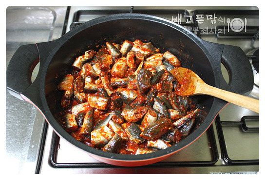 뼈째먹는 생선조림...양미리조림