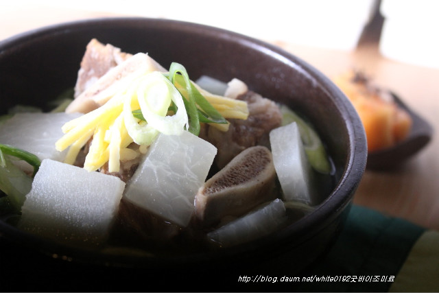 우거지갈비탕