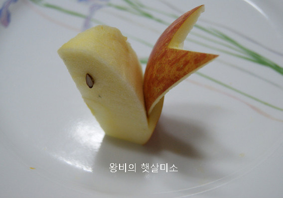 예쁜 과일 깍기,자르기