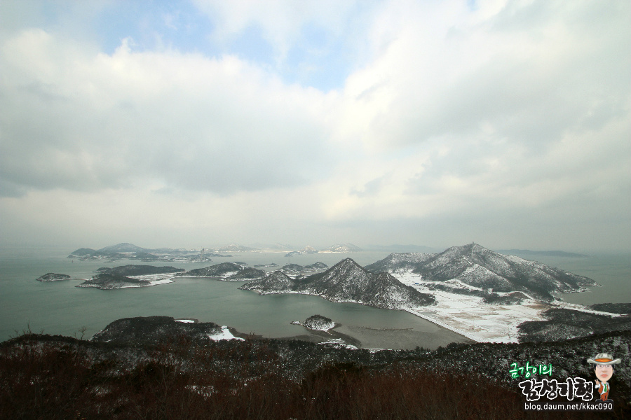 고군산군도의 겨울풍경