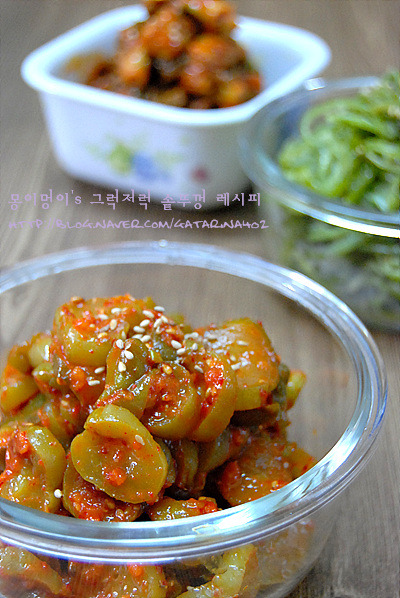 오이지무침