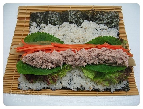 참치 김치 김밥