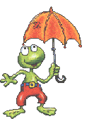 grenouille et parapluie
