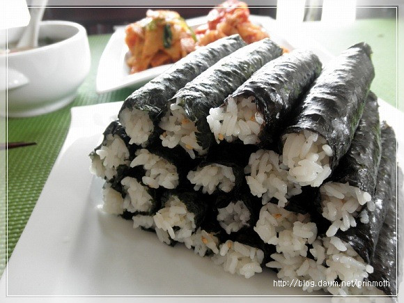 충무김밥 이미지