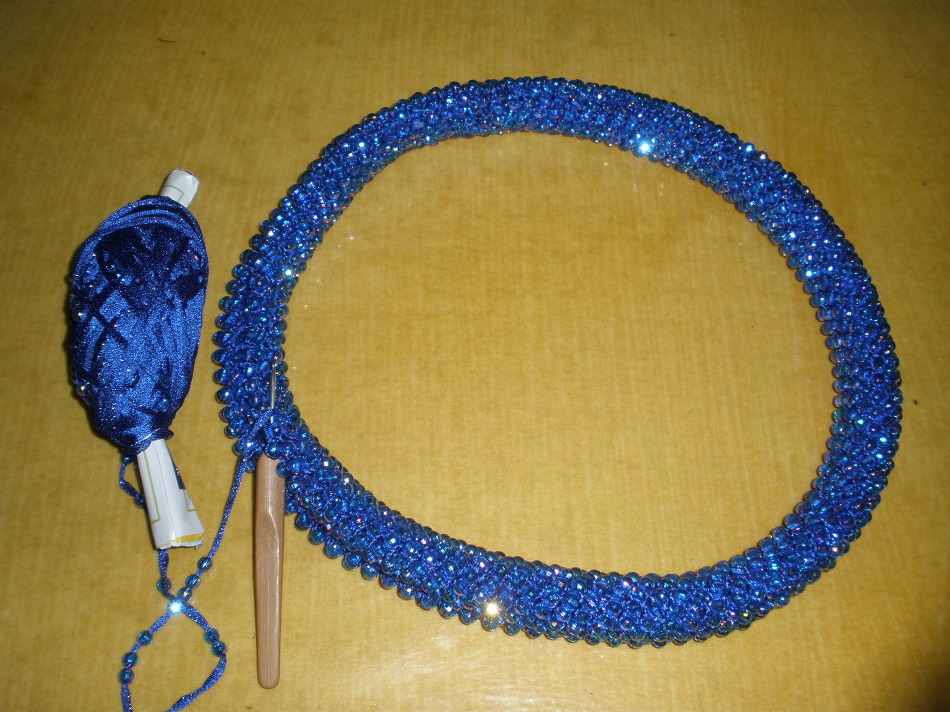 자동차 핸들 구슬 커버 입니다.^^