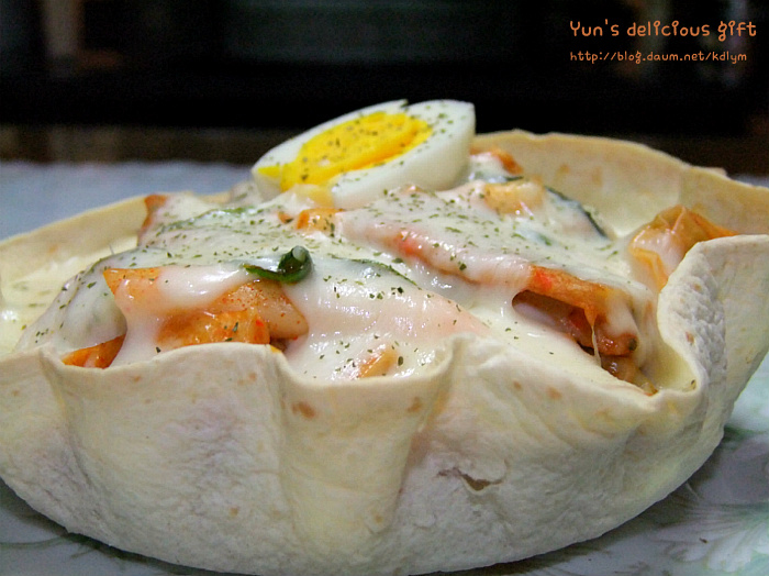 또띠아와 치즈의 유혹!!~ 바람난 라볶이