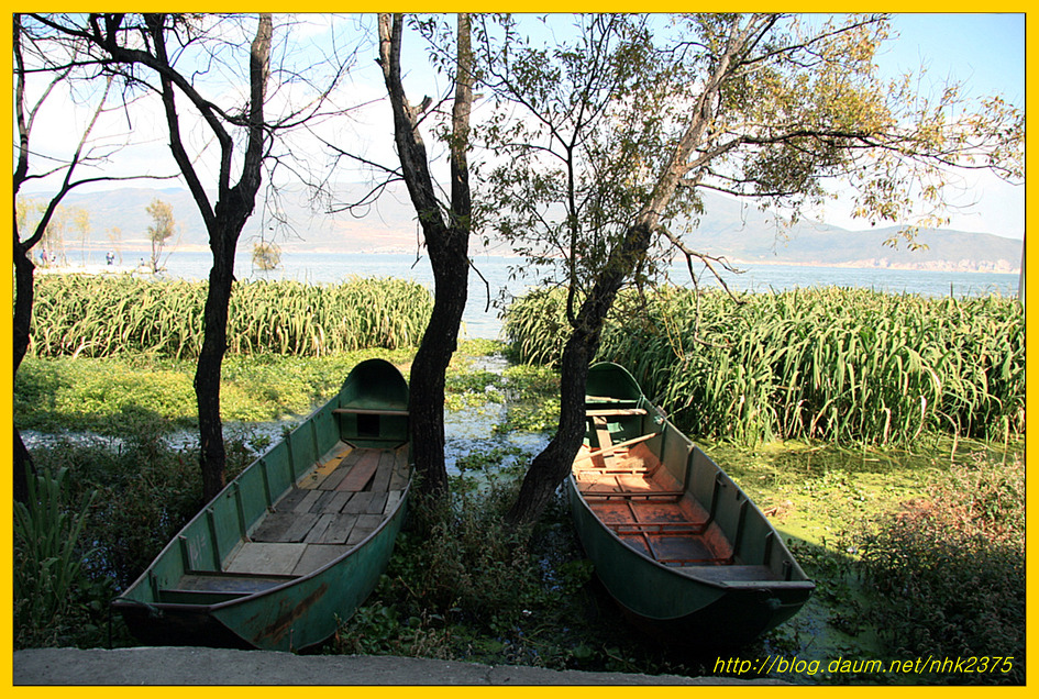 따리꾸청(大理古城 : 대리고성)의 얼하이 호수