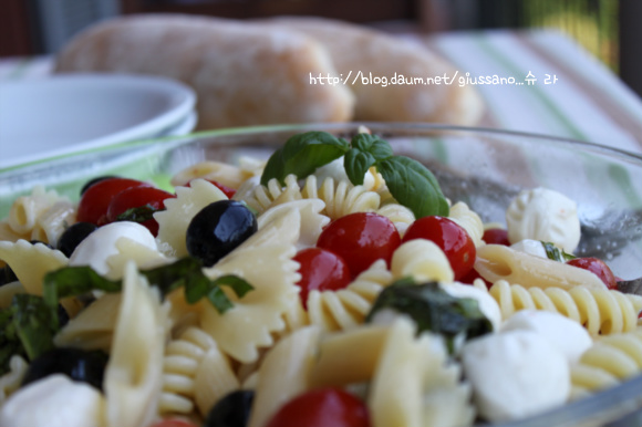 여름의 별미 깔끔하고~가벼운 샐러드 파스타(Insalata di pasta)