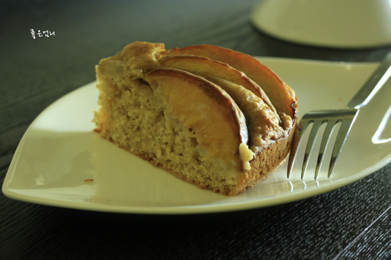 빵을 좋아하는 당뇨병 분들을 위해 - 복숭아 오트밀 케이크