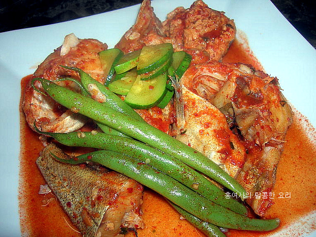 부드러운 대구의 화끈한 변신~매운 대구찜