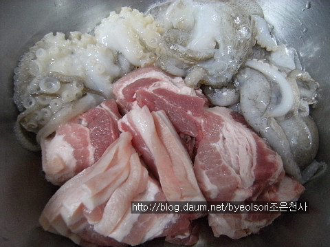 쭈꾸미삼겹살 이미지