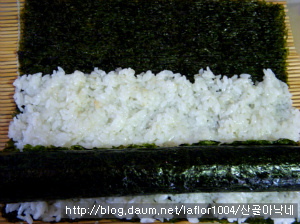 어른들을 위한 땡초장아찌를 품은 김밥!!~~*^^*