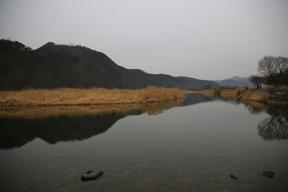 합천 황강 징검다리 물안개와 가호리 일출 / 합천 사진 찍기좋은곳