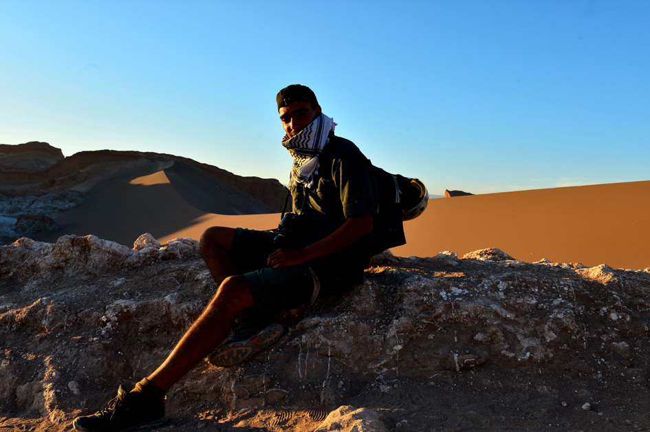 달의 계곡에서 보는 석양~