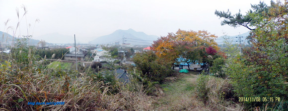 운문지맥3구간(오치령 -백암봉-중산-낙화산-보담산-비학산-정문마을)
