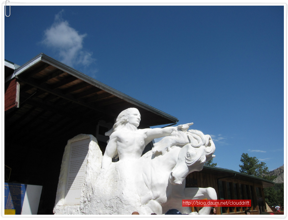 [미중부국립공원여행 #25] 리틀 빅혼 전투에서 승리한 북미 인디언들의 전설 '크레이지 호스'를 만나다. (사우스 다코타/Crazy Horse Memorial)