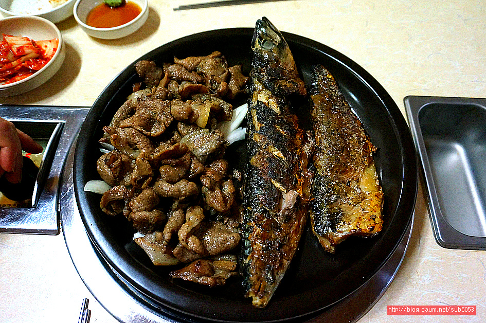 (망원동 맛집) 연탄 생선구이,연탄 돼지불백 맛집 - 망원동 지역 추천맛집 고향집 후기
