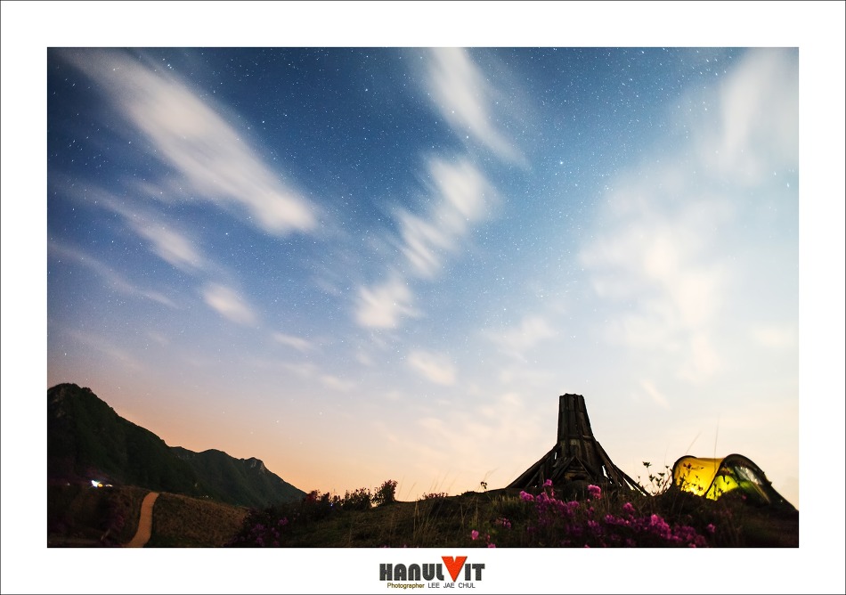 Time Lapse - 황매산의 밤