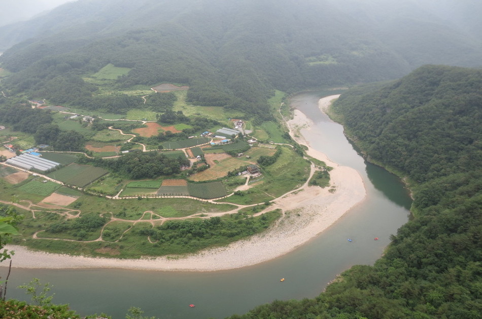 영월동강 잣봉(537m)산행