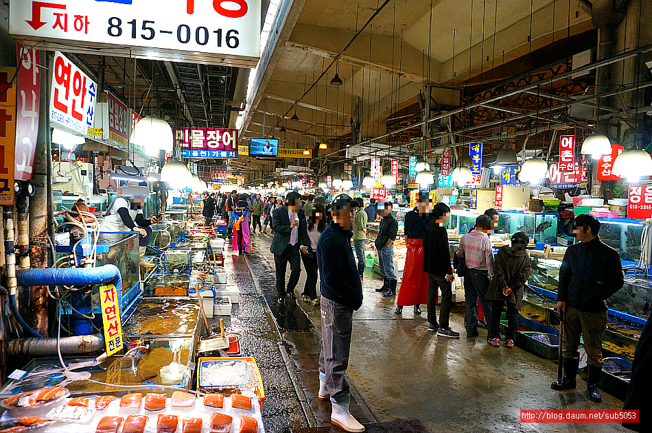 (노량진 수산시장 맛집)초밥,새우,전복 주는 모듬회 맛집 - 노량진 시장 지역 추천맛집 충청도 후기