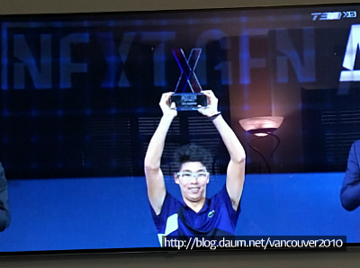 한국의 정현, ATP 프로 테니스 투어 첫 우승