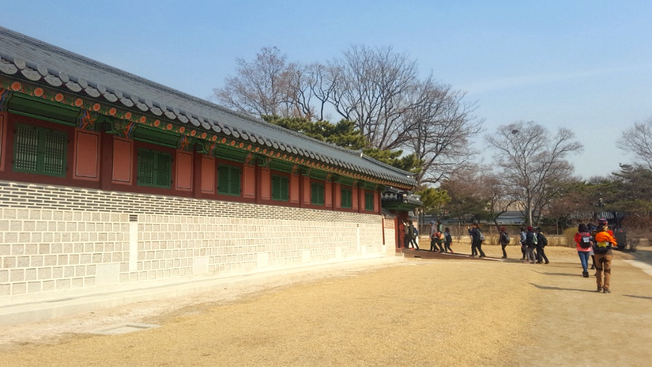 경복궁에서