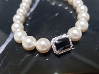 진주포인트 팔찌 -15000원