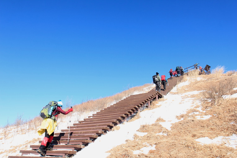 * 지리산 바래봉 눈꽃 산행기 