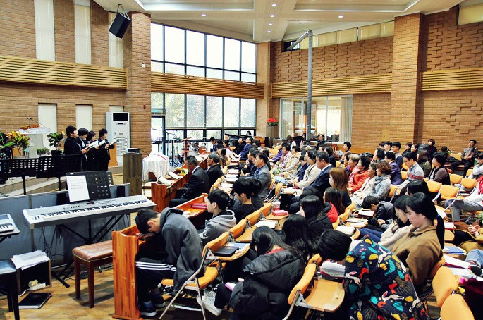 연흥교회 구미에서 아름다운 건축상과 조경상을 받은곳이에요. 구미 가볼만한 곳