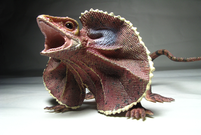 frilled lizard plush